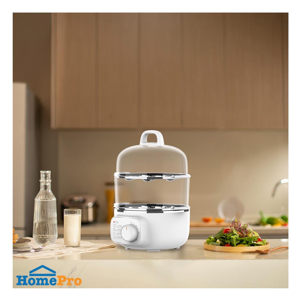 เครื่องนึ่งไข่ NIKITO NK-EMK03 สีขาว