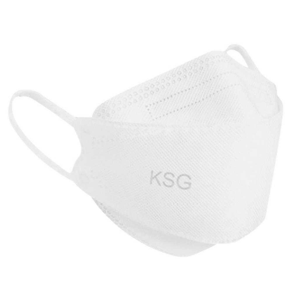 หน้ากากอนามัย 3 มิติ G-LUCKY MASK สีขาว (แพ็ก 5 ชิ้น)