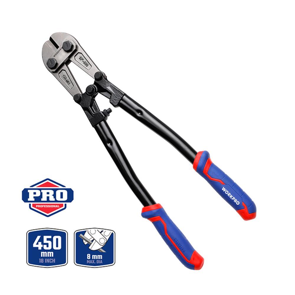 กรรไกรตัดเหล็กเส้น WORKPRO 18 นิ้ว 450 มม.