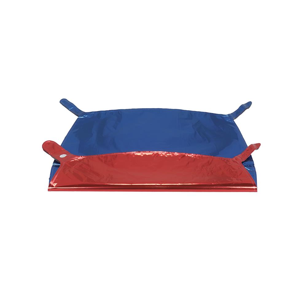 ลูกโป่งฟอยล์ทรงสี่เหลี่ยม SNAZZ 11 นิ้ว สีแดง-น้ำเงิน