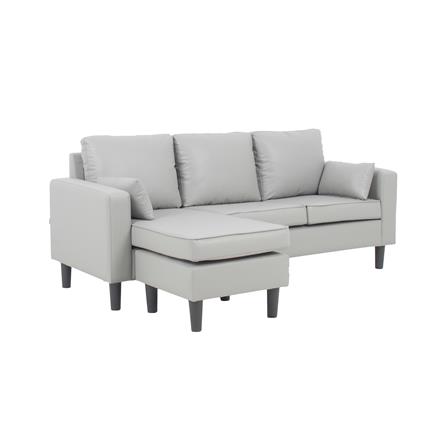 โซฟาเข้ามุม FURDINI MAFIA สีเทา_1