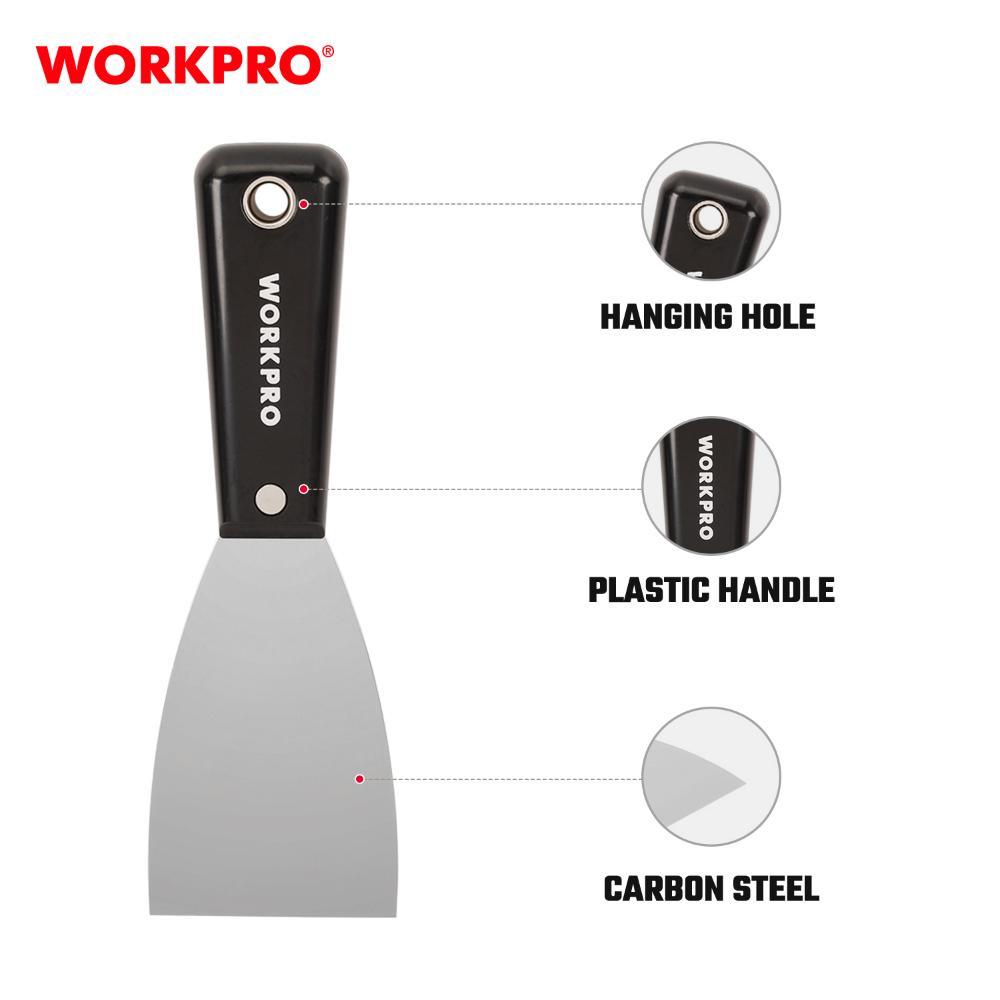 เกรียงโป๊วสี ด้ามพลาสติก WORKPRO 2 นิ้ว