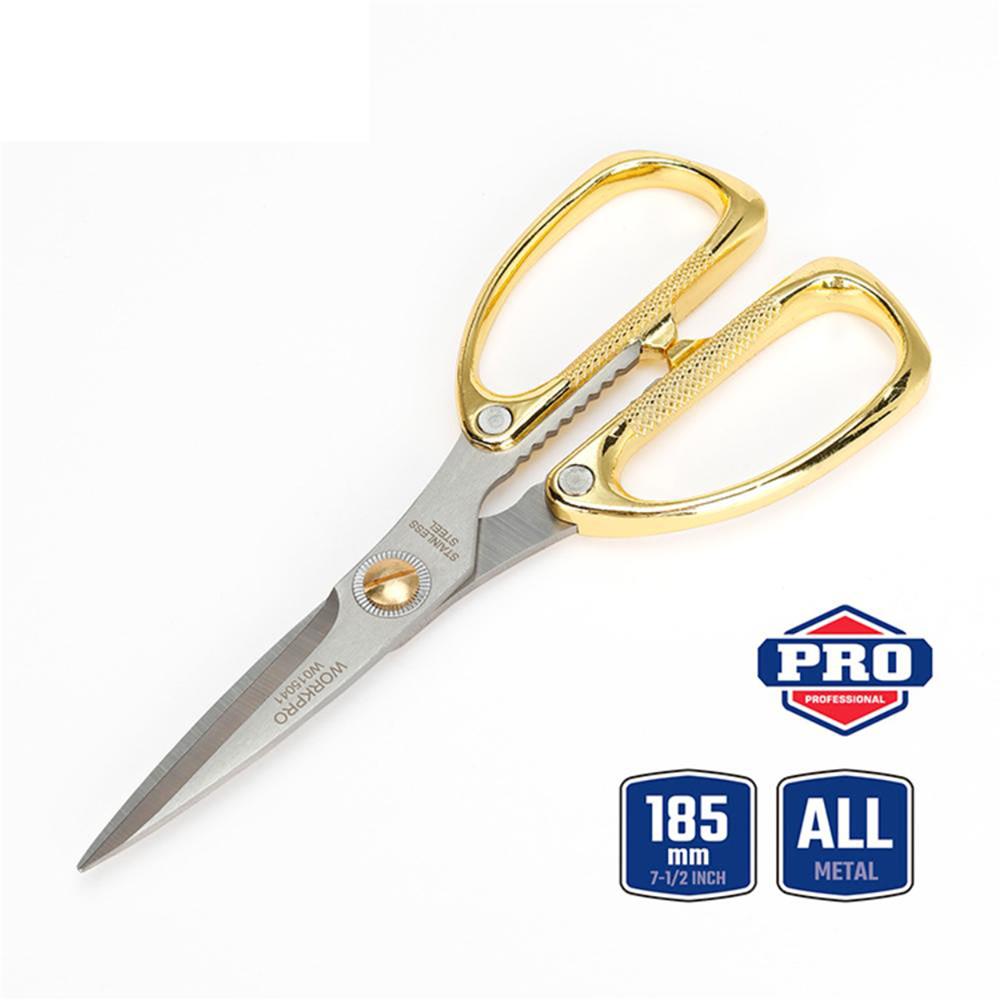 กรรไกรสเตนเลสอเนกประสงค์ WORKPRO 7 นิ้ว