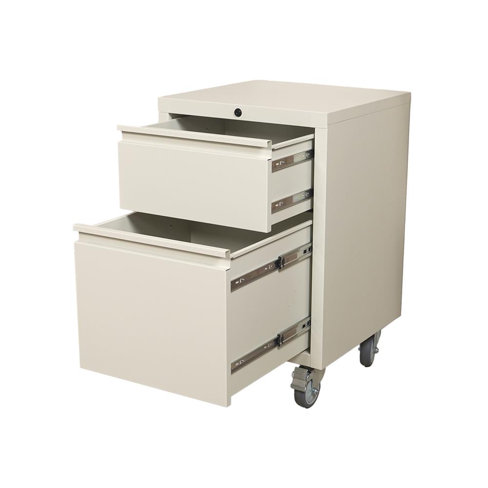 ตู้ลิ้นชักเหล็ก 2 ลิ้นชัก FURDINI BROOK 52 ซม. สี IVORY