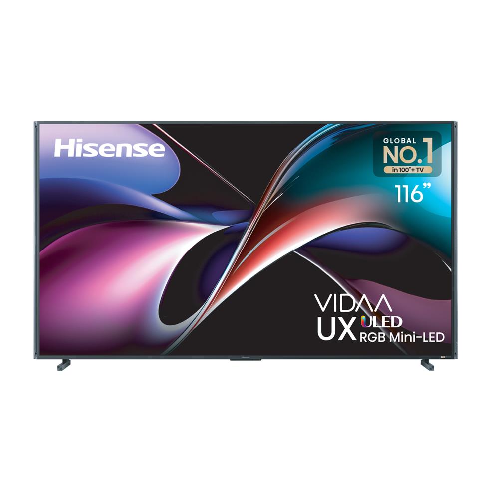 ทีวีมินิแอลอีดี 116 นิ้ว HISENSE (4K, MINI LED, VIDAA) 116UX