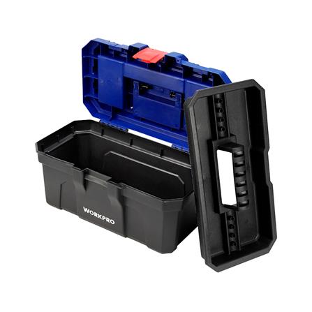 กล่องเครื่องมือช่าง WORKPRO 16 นิ้ว สีดำ/น้ำเงิน_1