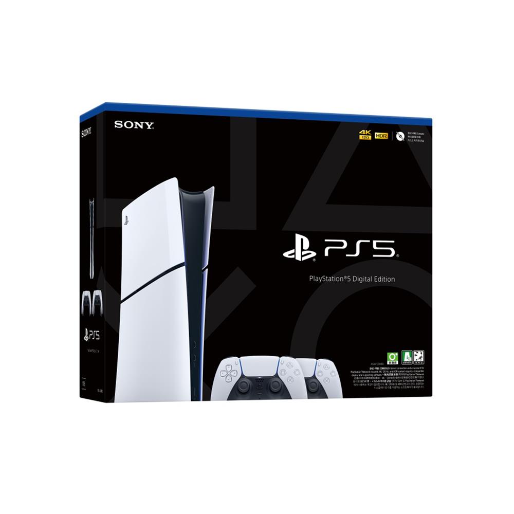 เครื่องเล่นเกม SONY PLAYSTATION 5 SLIM DIGITAL EDITION WITH 2 DUAL SENSE ASIA-00480