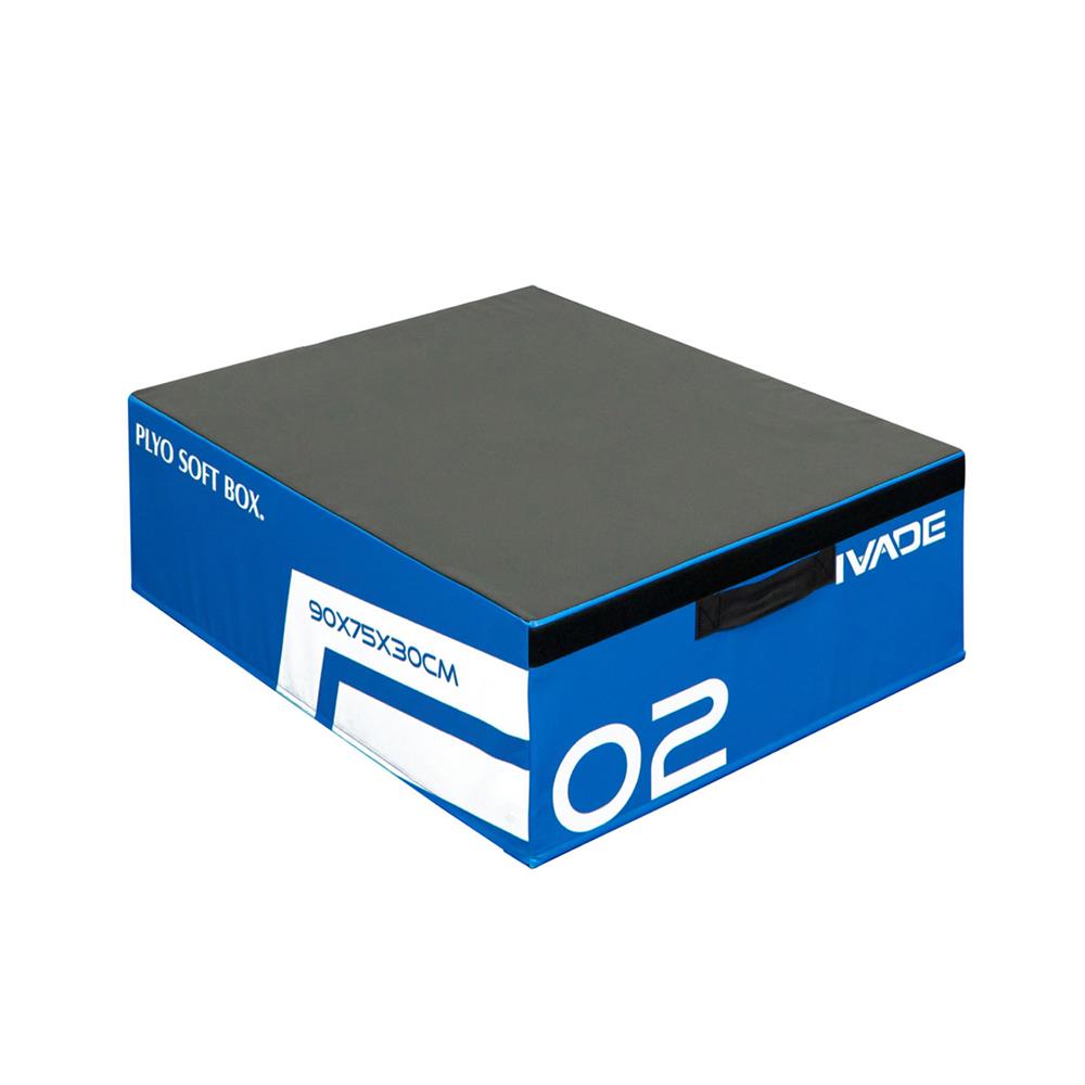 กล่องกระโดด IVADE PRO 90x75x30 ซม. สีน้ำเงิน