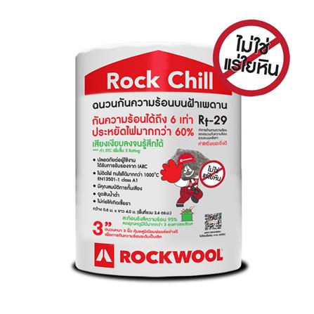 ฉนวนใยหิน ROCKWOOL หนา 3 นิ้ว 0.6x4 ม._1