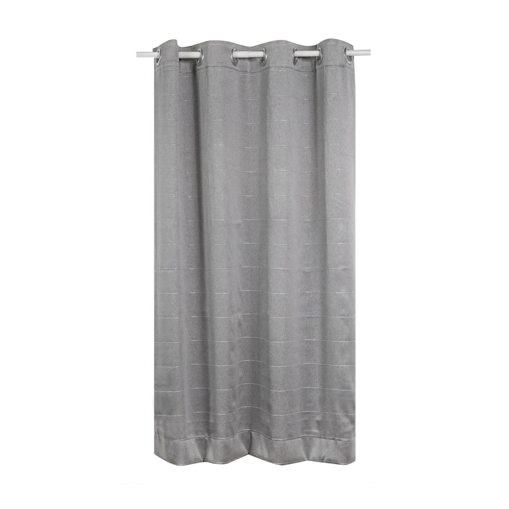 ผ้าม่าน EYELET HOME LIVING STYLE CRUISE UV 140x160 ซม. สีเทา_0