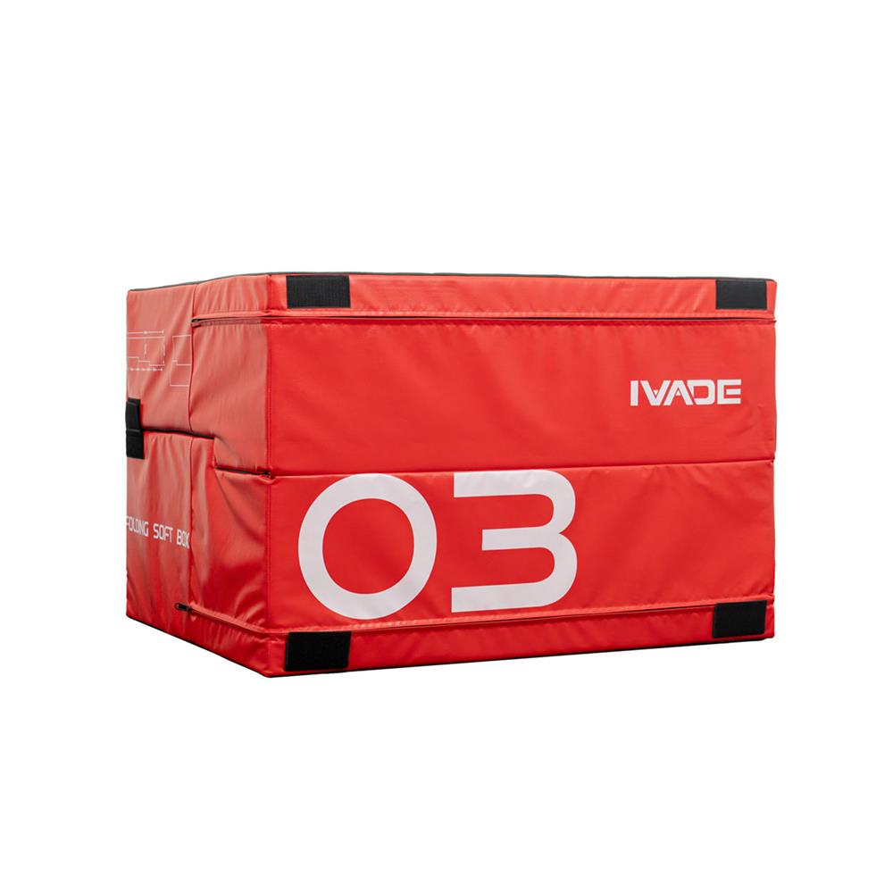 กล่องกระโดด IVADE FOLDING 90x75x60 ซม. สีแดง
