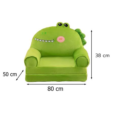 โซฟาเบดเด็ก FURDINI CROCODILIA สีเขียว_2