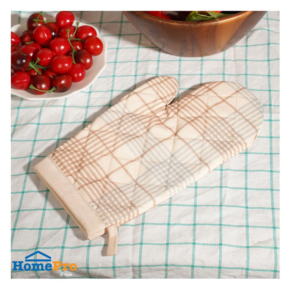 ถุงมือจับภาชนะร้อน KECH RICHY สีน้ำตาล