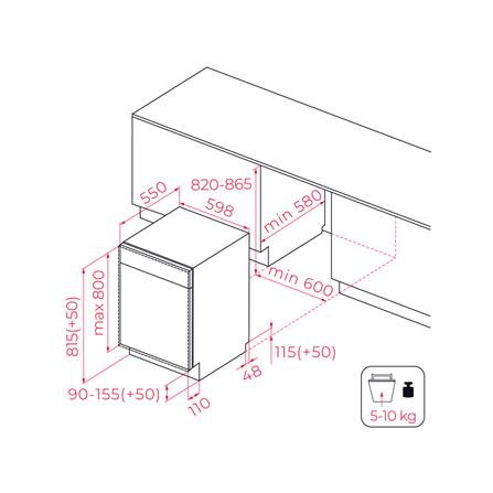 เครื่องล้างจานฝัง TEKA DFI 76960 DSS_4
