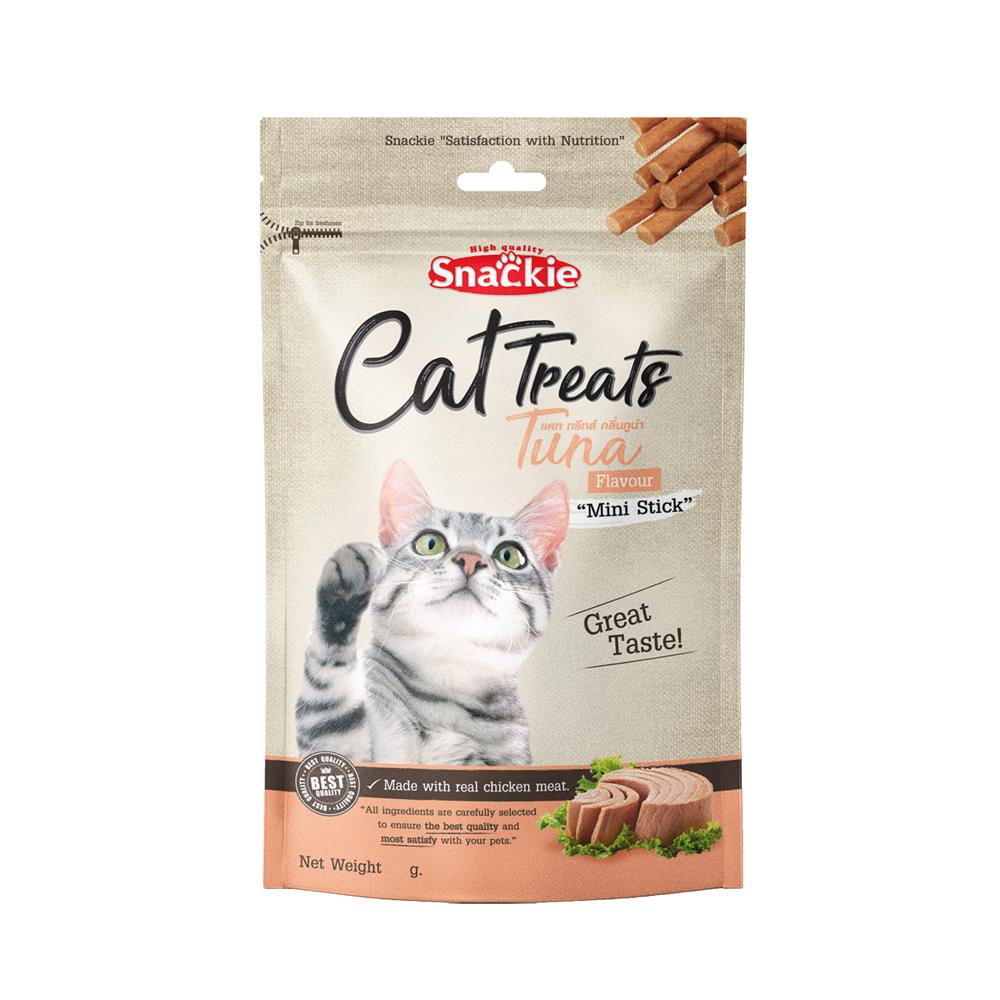 ขนมแมว SNACKIE CAT TREATS รสทูน่า 70 ก.