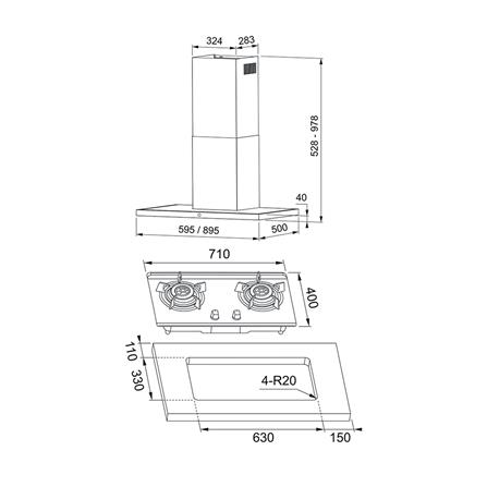 เตาฝัง+เครื่องดูดควัน FRANKE FHS7212+ARNO90XS_3