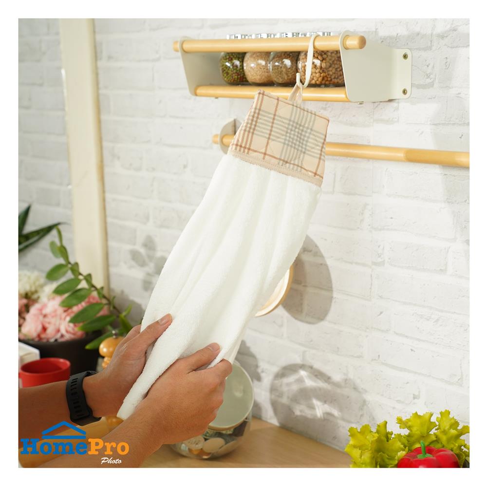 ผ้าเช็ดมือ KECH RICHY สีน้ำตาล