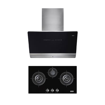 เตาฝัง+เครื่องดูดควัน FRANKE FHG8318+CXW268FC928KB