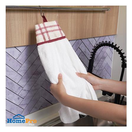 ผ้าเช็ดมือ KECH RICHY สีแดง_3