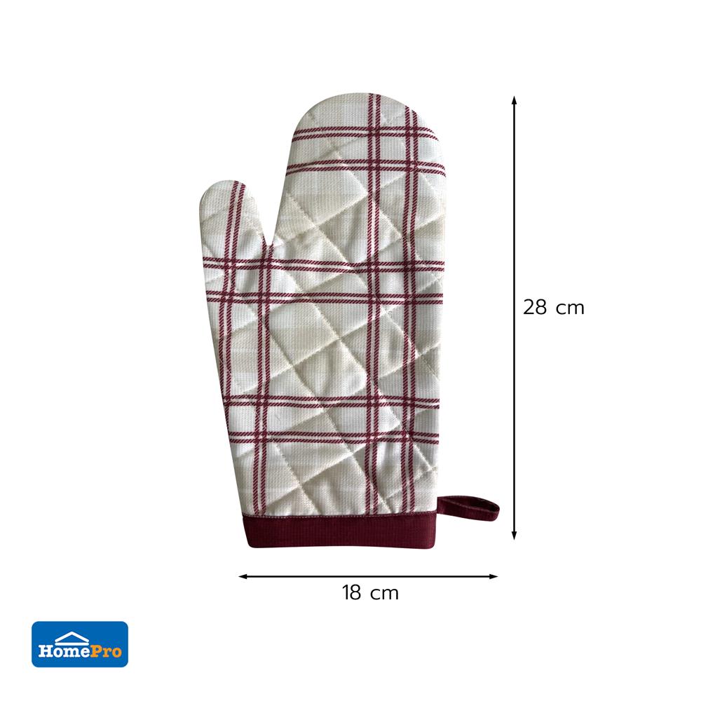 ถุงมือจับของร้อน KECH RICHY สีแดง