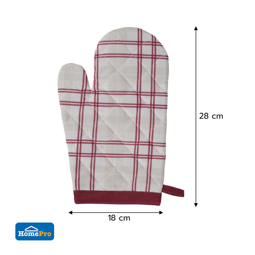 ถุงมือจับของร้อน KECH RICHY สีแดง