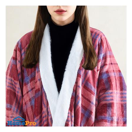 ผ้าห่มคลุมไหล่ HOME LIVING STYLE TARTAN 50x70 นิ้ว สี RED_8