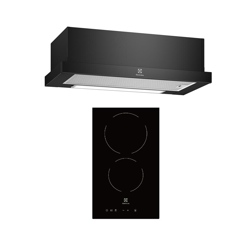 เตาฝัง+เครื่องดูดควัน ELECTROLUX EHC325BA+ECP6541B