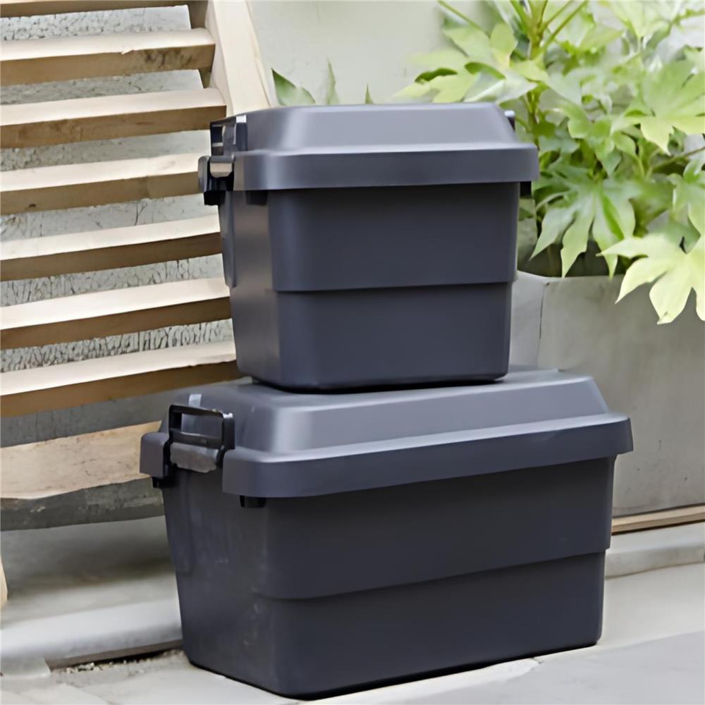 กล่องเครื่องมือ DIY TRUSCO BLKC-70 70 ลิตร สีดำ