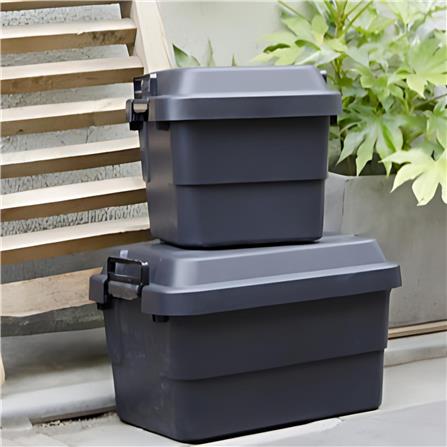 กล่องเครื่องมือ DIY TRUSCO BLKC-70 70 ลิตร สีดำ_1