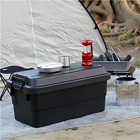 กล่องเครื่องมือ DIY TRUSCO BLKC-70 70 ลิตร สีดำ_2