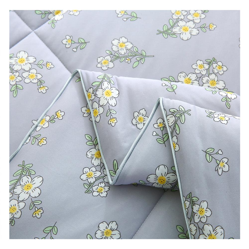 ผ้าห่ม HOME LIVING STYLE DAISY DREAM 70x90 นิ้ว สี GREY