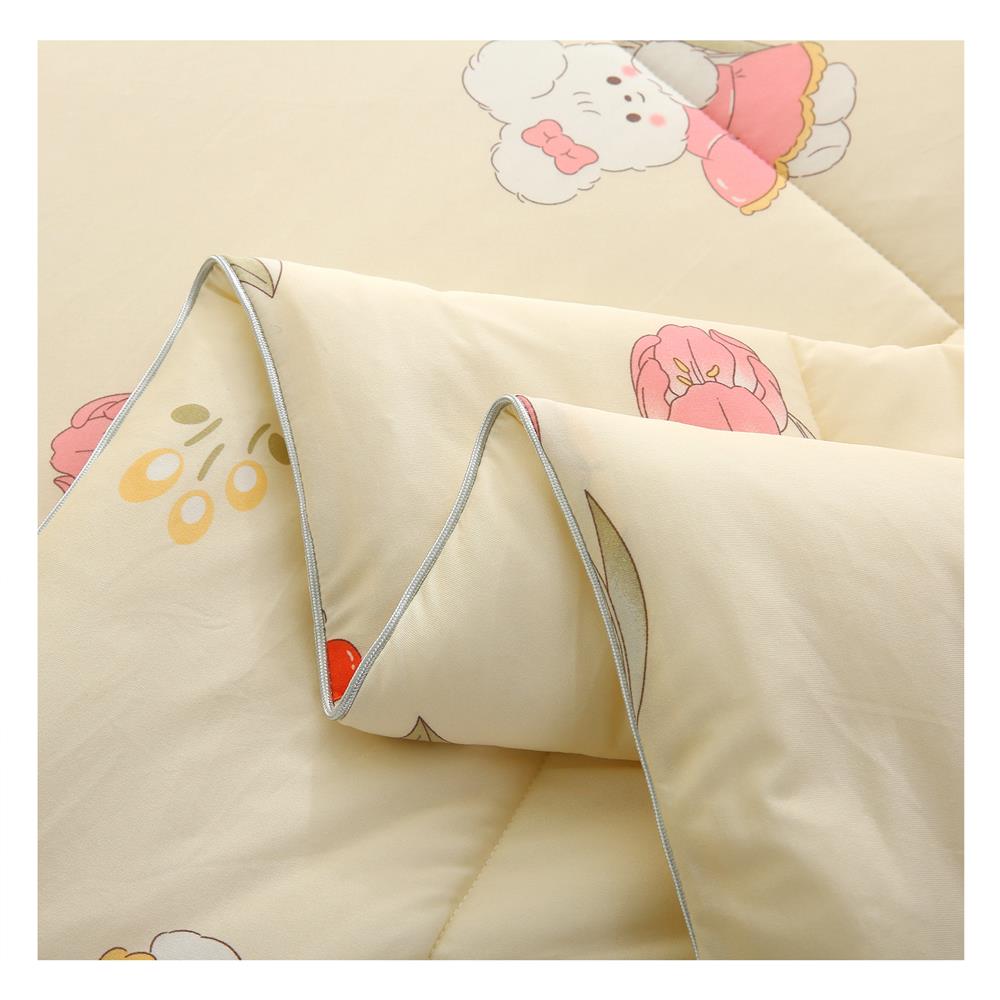 ผ้าห่ม HOME LIVING STYLE KITTY BLOSSOM 70x90 นิ้ว สี CREAM