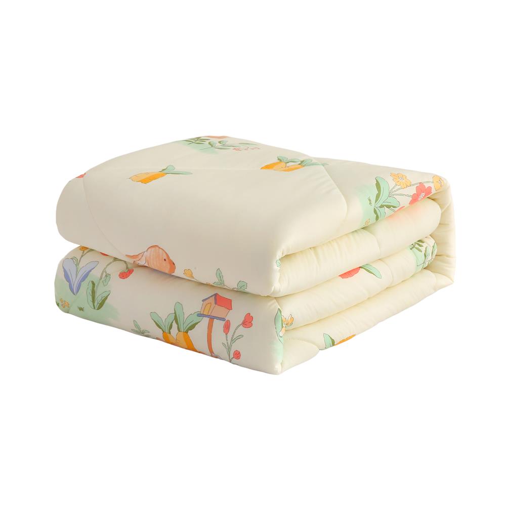 ผ้าห่ม HOME LIVING STYLE BUNNY GARDEN 70x90 นิ้ว สี CREAM_0