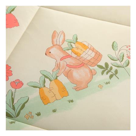 ผ้าห่ม HOME LIVING STYLE BUNNY GARDEN 70x90 นิ้ว สี CREAM_2