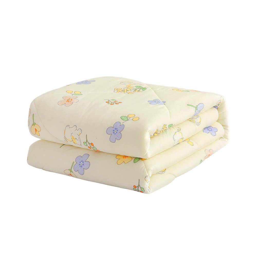 ผ้าห่ม HOME LIVING STYLE MEADOW CAT 70x90 นิ้ว สี CREAM_1