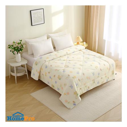 ผ้าห่ม HOME LIVING STYLE MEADOW CAT 70x90 นิ้ว สี CREAM_5