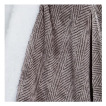 ผ้าห่มคลุมไหล่ HOME LIVING STYLE NEST 50x70 นิ้ว สี BROWN_3