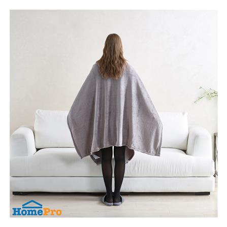 ผ้าห่มคลุมไหล่ HOME LIVING STYLE NEST 50x70 นิ้ว สี BROWN_7