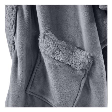 ผ้าห่มคลุมไหล่ HOME LIVING STYLE HUG 50x70 นิ้ว สี GREY_4