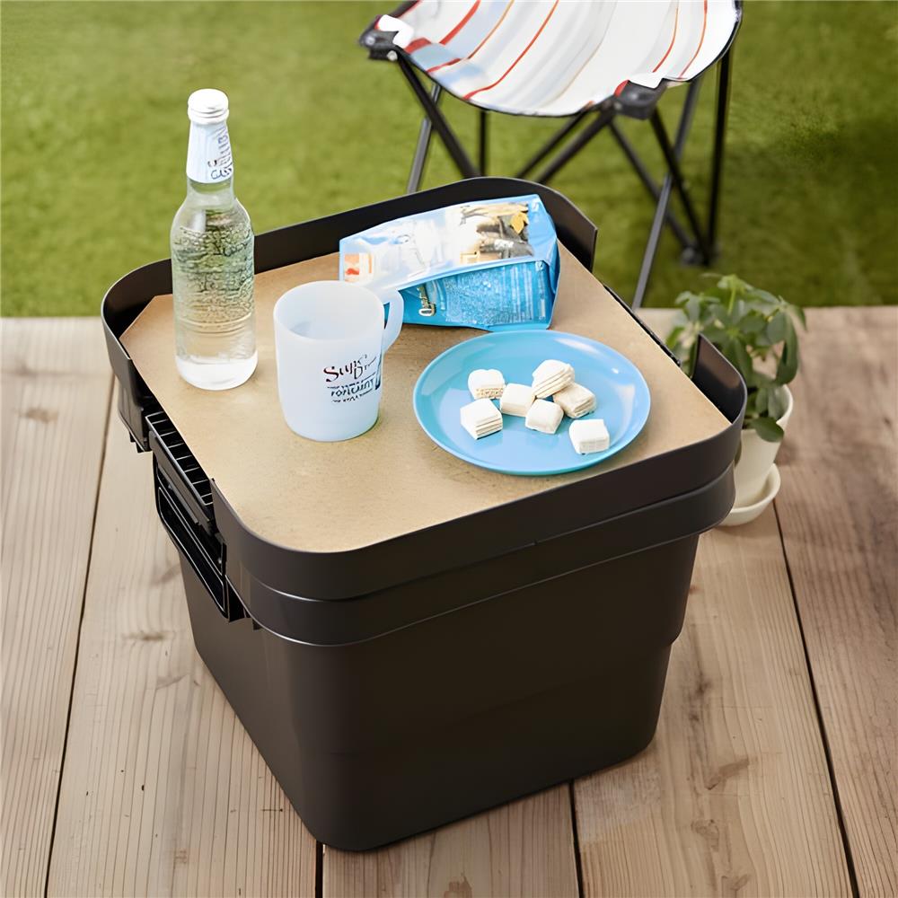 กล่องเครื่องมือ DIY TRUSCO BLKC-30 30 ลิตร สีดำ