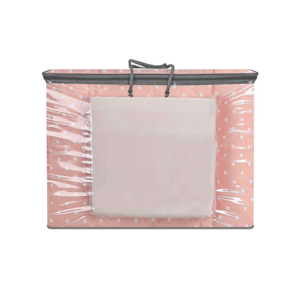 ชุดผ้าปูที่นอน 6 ฟุต (ชุด 6 ชิ้น) HOME LIVING STYLE SWEET DOT สี PINK