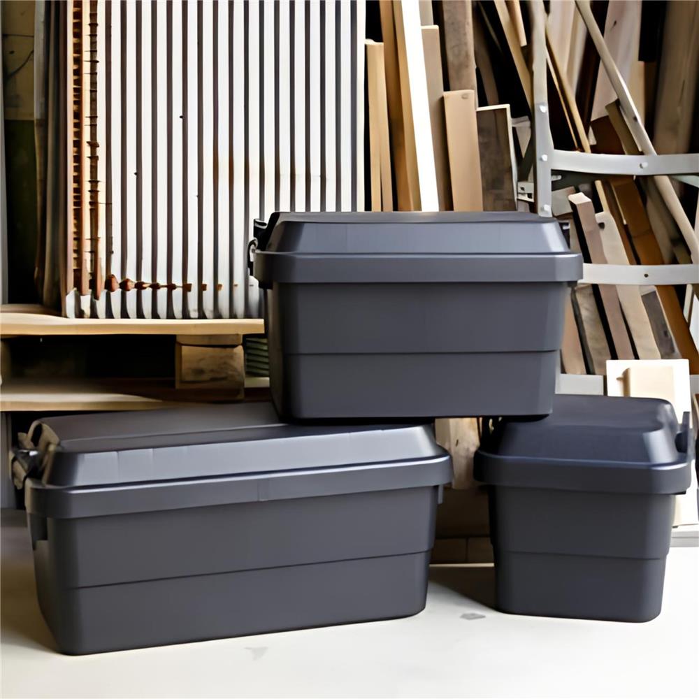 กล่องเครื่องมือ DIY TRUSCO BLKC-50 50 ลิตร สีดำ