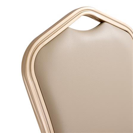 เก้าอี้จัดเลี้ยง FURDINI AURA PU สีน้ำตาล/ทอง_4