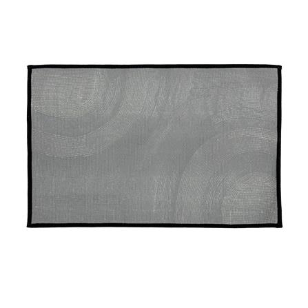 พรม HOME LIVING STYLE CURVE 45x70ซม. สีดำ_5