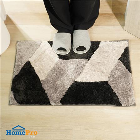 พรม HOME LIVING STYLE TWIS 45x70ซม. สีดำ_5