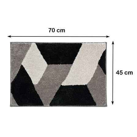 พรม HOME LIVING STYLE TWIS 45x70ซม. สีดำ_7