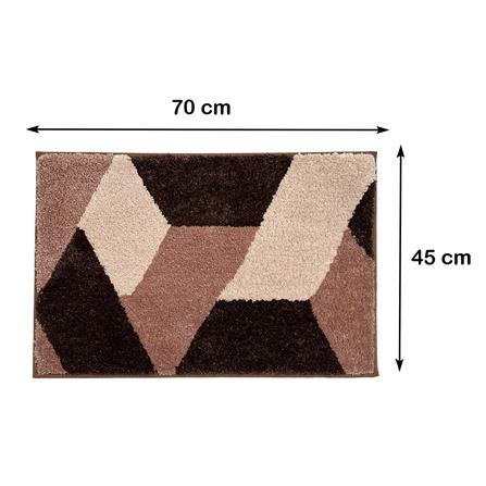 พรม HOME LIVING STYLE TWIS 45x70 ซม. สีน้ำตาล_8