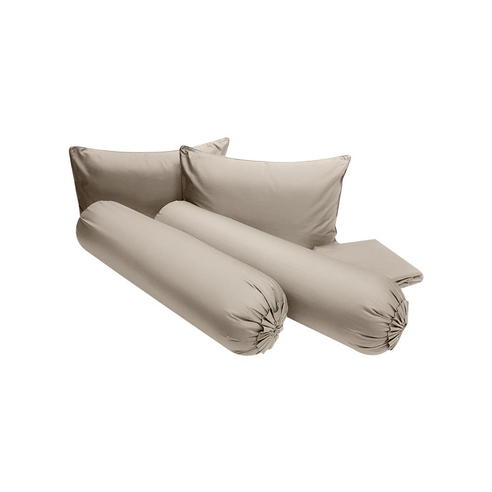 ชุดผ้าปูที่นอน 6 ฟุต (ชุด 5 ชิ้น) STEVENS PURE COTTON ML21CR