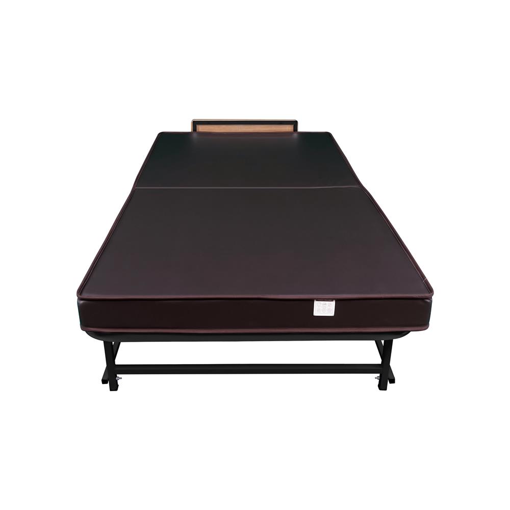 เตียงพับพร้อม TOPPER THAIBULL SSTPE245-105(TNR) สีดำ