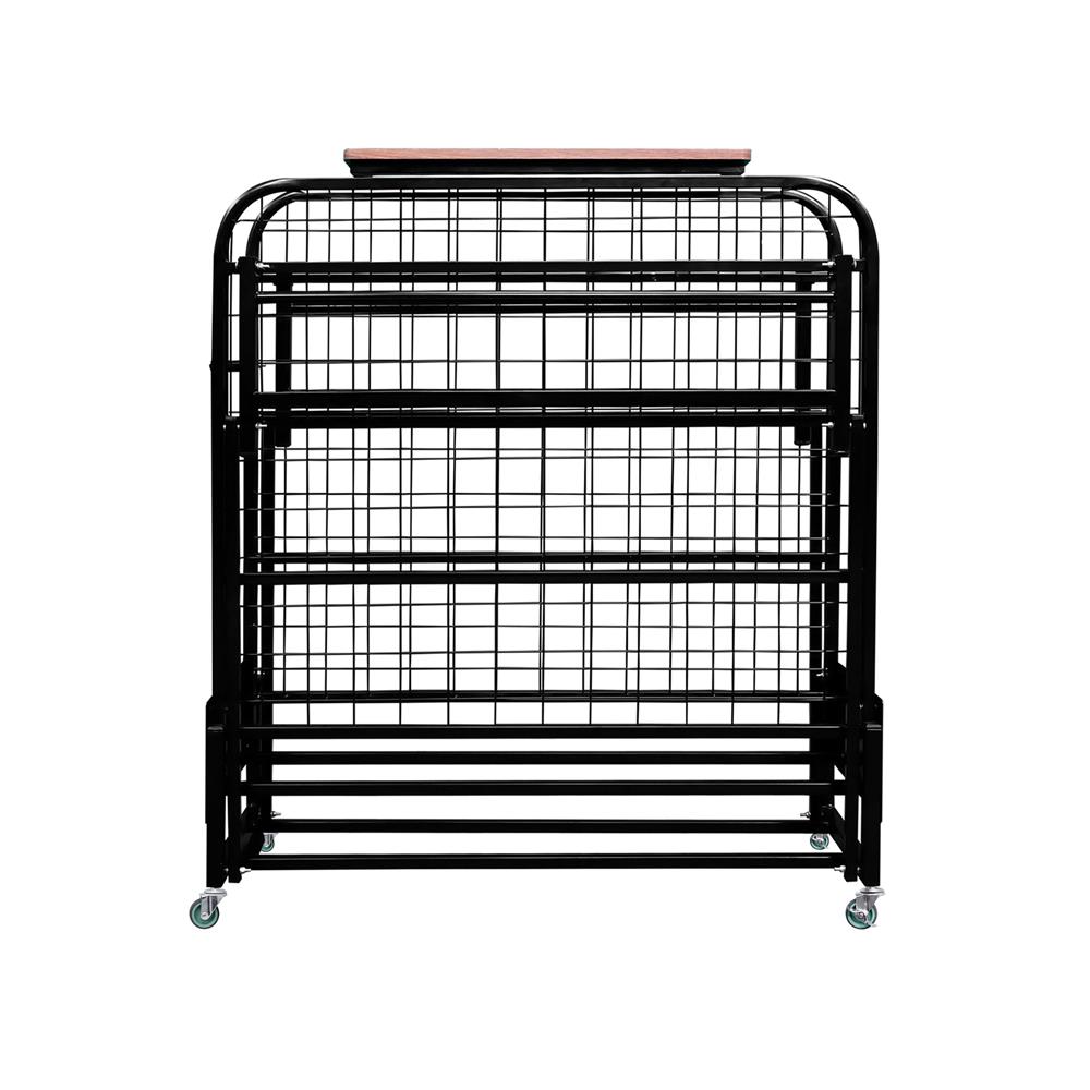 เตียงพับพร้อม TOPPER THAIBULL SSTPE245-105(TNR) สีดำ